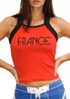 Made Some France Tank In Multi In Red