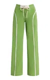 Made Some Nylon Pants In Green