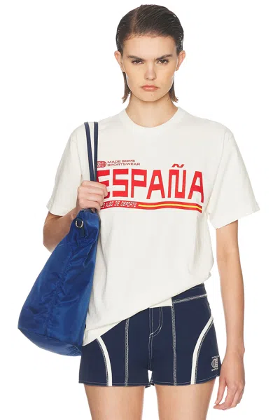 Made Some Sportswear Espana Tee In White