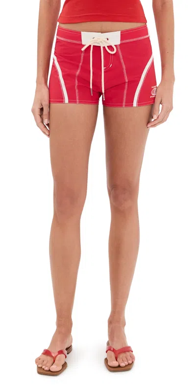 Made Some Sportswear Shorts Red/white In Multi