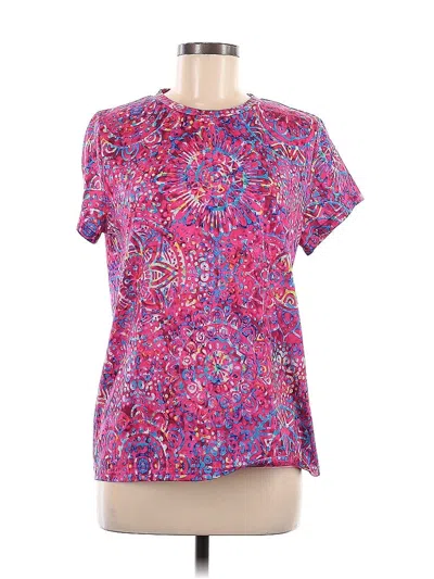 Pre-owned Made With Love Active T-shirt In Purple