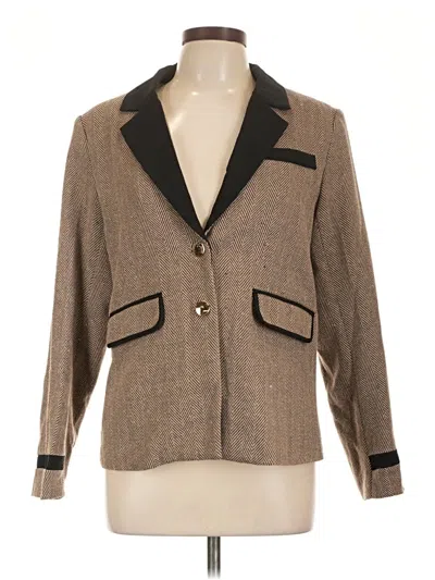 Pre-owned Made With Love Blazer Jacket In Brown