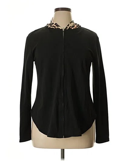 Pre-owned Made With Love Cardigan Sweater In Black