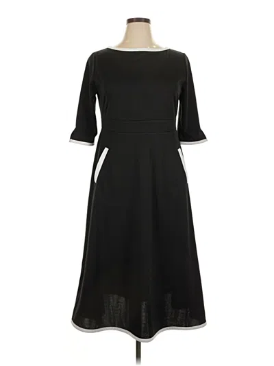 Pre-owned Made With Love Casual Dress In Black
