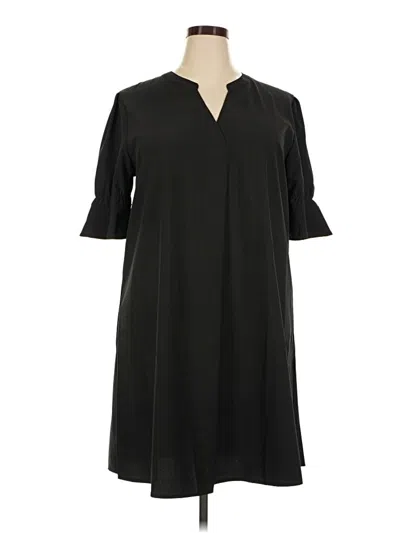 Made With Love Casual Dress In Black