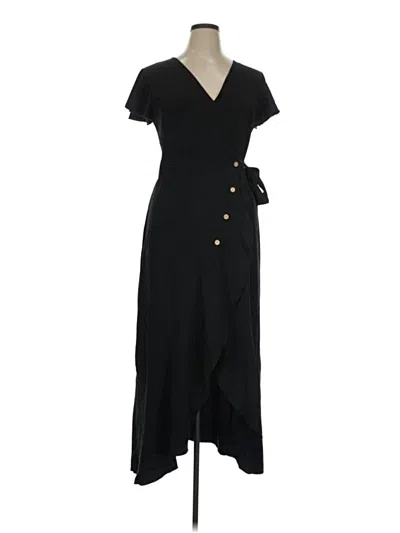 Pre-owned Made With Love Casual Dress In Black