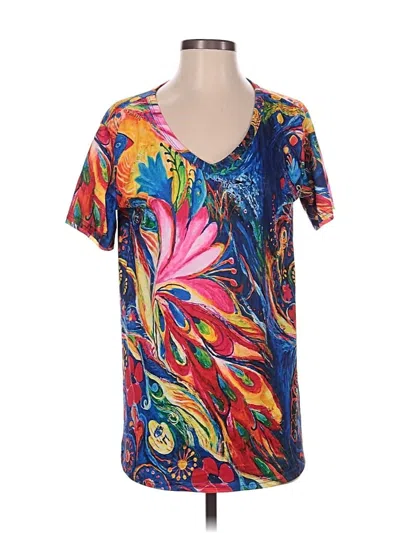 Pre-owned Made With Love Casual Dress In Blue