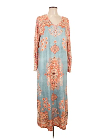 Pre-owned Made With Love Casual Dress In Blue