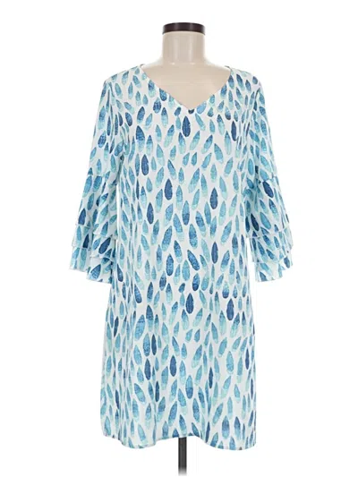Pre-owned Made With Love Casual Dress In Blue