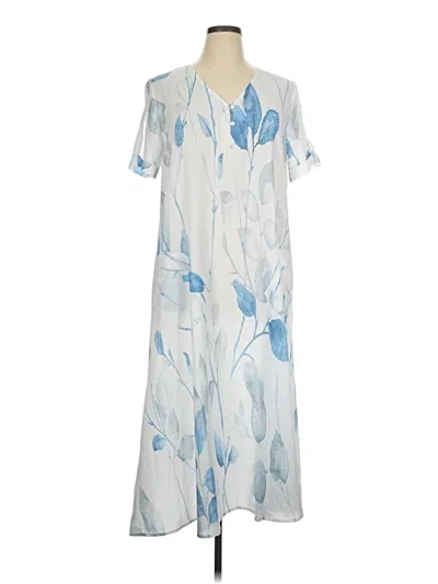 Made With Love Casual Dress In Blue