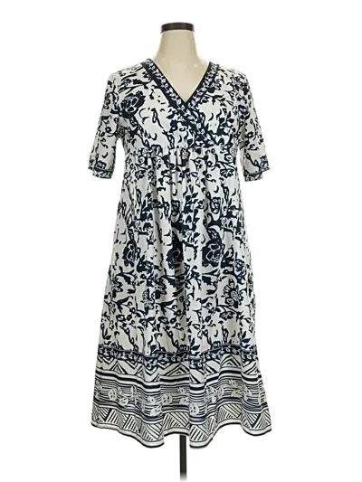 Pre-owned Made With Love Casual Dress In Blue