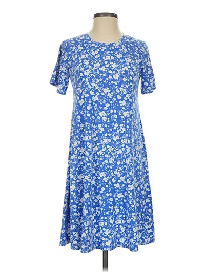 Pre-owned Made With Love Casual Dress In Blue