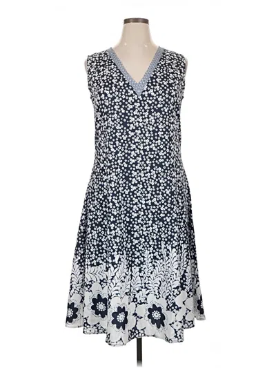 Pre-owned Made With Love Casual Dress In Blue