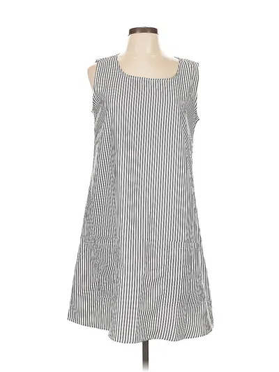 Pre-owned Made With Love Casual Dress In Gray
