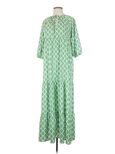 Pre-owned Made With Love Casual Dress In Green