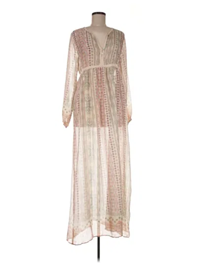 Pre-owned Made With Love Casual Dress In Ivory