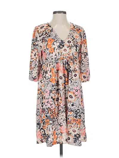 Pre-owned Made With Love Casual Dress In Orange