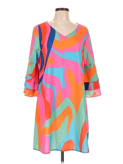 Pre-owned Made With Love Casual Dress In Orange