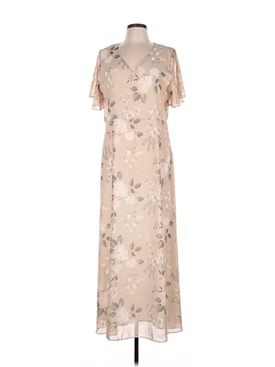 Pre-owned Made With Love Casual Dress In Tan