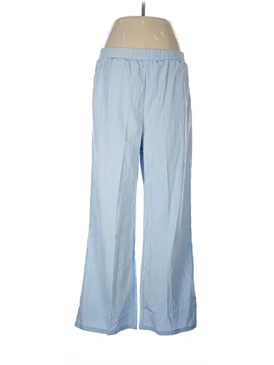 Pre-owned Made With Love Casual Pants In Blue