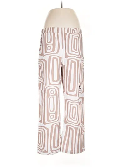 Pre-owned Made With Love Casual Pants In Ivory