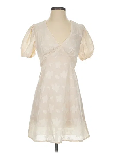 Pre-owned Made With Love Cocktail Dress In Ivory