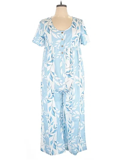 Pre-owned Made With Love Jumpsuit In Blue