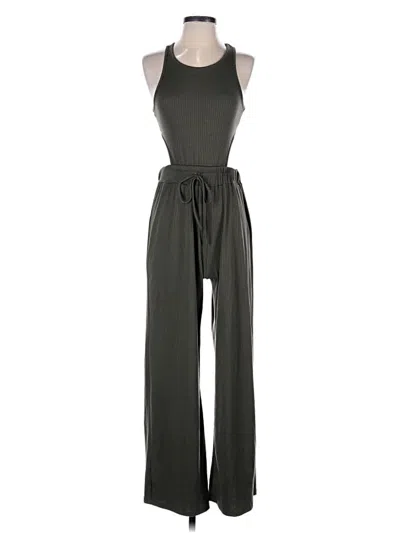 Pre-owned Made With Love Jumpsuit In Green