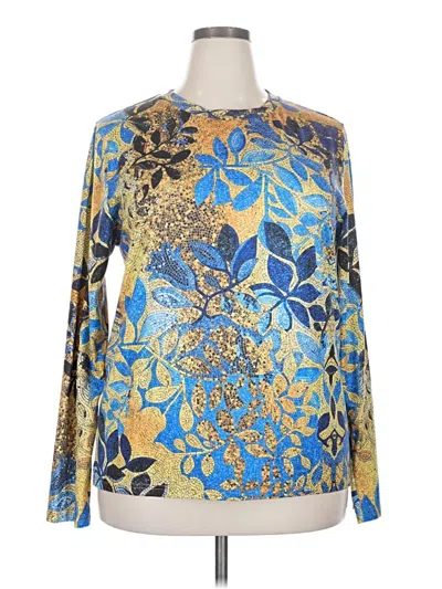 Pre-owned Made With Love Long Sleeve T-shirt In Gold