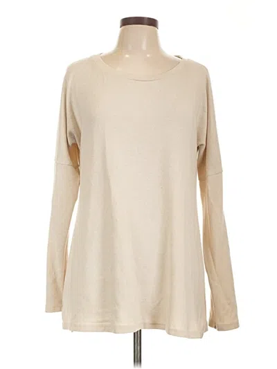 Pre-owned Made With Love Long Sleeve T-shirt In Ivory