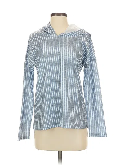 Pre-owned Made With Love Long Sleeve Turtleneck In Blue