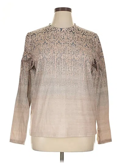 Pre-owned Made With Love Long Sleeve Turtleneck In Tan