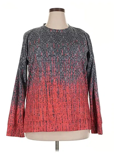 Pre-owned Made With Love Pullover Sweater In Red