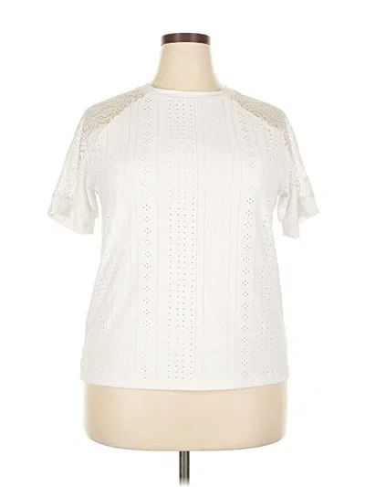 Pre-owned Made With Love Short Sleeve T-shirt In White