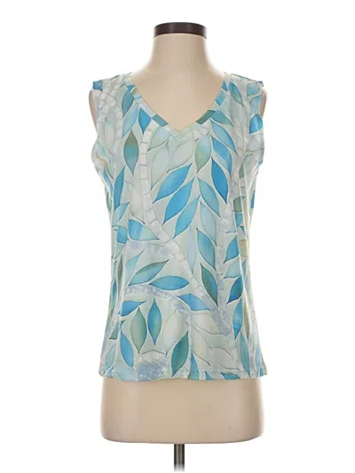 Pre-owned Made With Love Sleeveless T-shirt In Blue