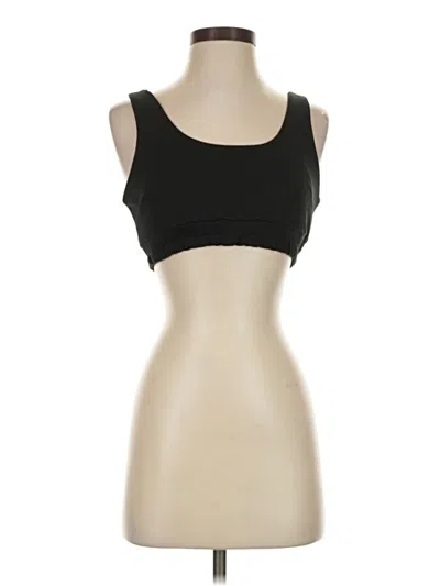 Pre-owned Made With Love Sports Bra In Black