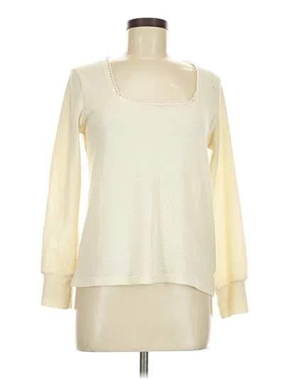 Pre-owned Made With Love Sweatshirt In Ivory