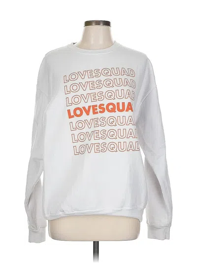 Pre-owned Made With Love Sweatshirt In Orange