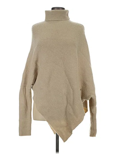 Pre-owned Made With Love Turtleneck Sweater In Tan