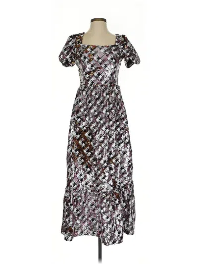 Made With Tender Loving Care By Hvn Cocktail Dress In Gray