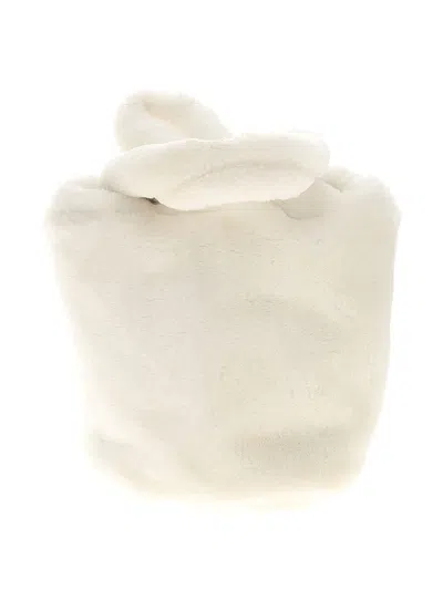 Pre-owned Made With Tender Loving Care By Hvn Satchel In White