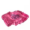Madeleine Simon Studio Pink / Purple The Shabbat Queen The Eccentric Challah Cover In Pink Cloud Satin