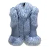 Madeleine Simon Studio Women's Ferdinand Baby Blue Vest In Blue