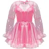 Madeleine Simon Studio Women's Pink / Purple Aurealice A Surrealistic Pink Iridescent Dress Experience In Pink/purple