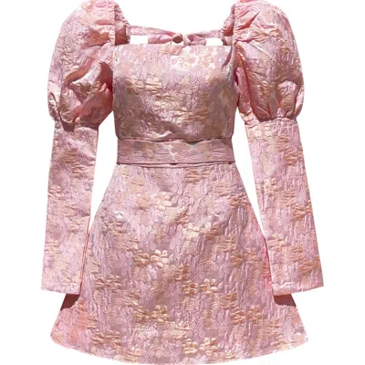 Madeleine Simon Studio Women's Pink / Purple The Nfr Rodeo Dress In Pink/purple