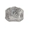 Madeleine Simon Studio Women's Silver Catch Me If You Can, Space Cowgirl Buckle In Silver