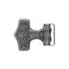 Madeleine Simon Studio Women's Silver Thor Belt Buckle The Viking Woman In Silver