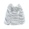 Madeleine Simon Studio Women's White The Architect A Structurally Significant Wedding Dress In White