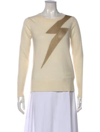 Pre-owned Madeleine Thompson Cashmere Midi Length Dress In Neutral