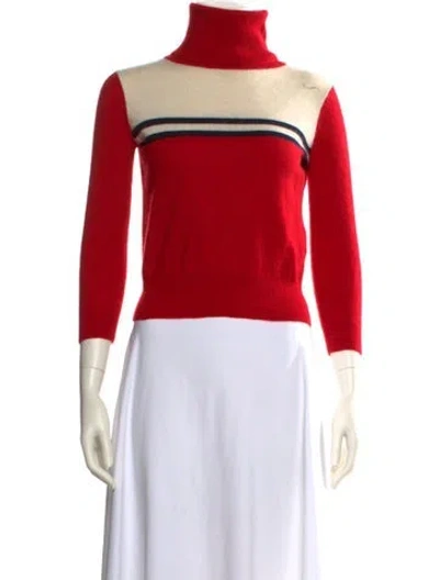 Pre-owned Madeleine Thompson Cashmere Striped Sweater In Multi